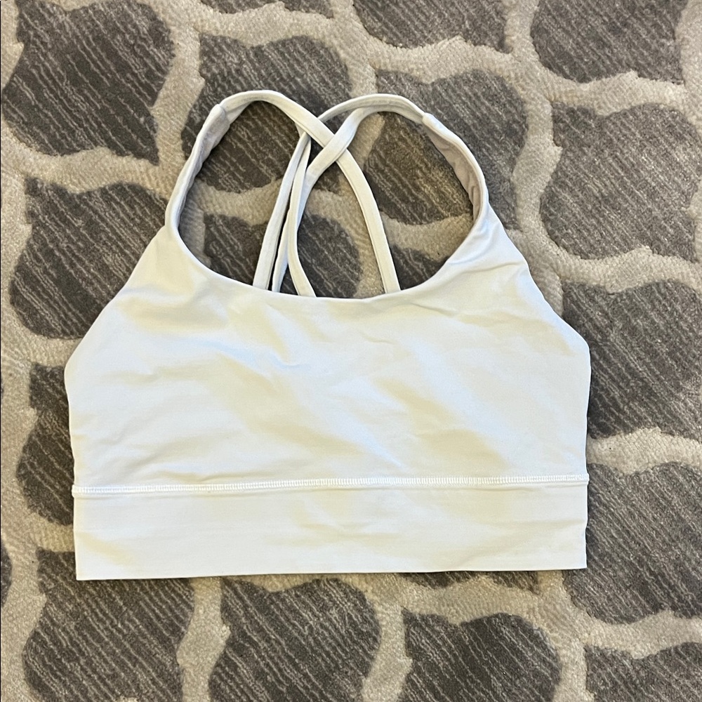 lululemon athletica White Sports Bra